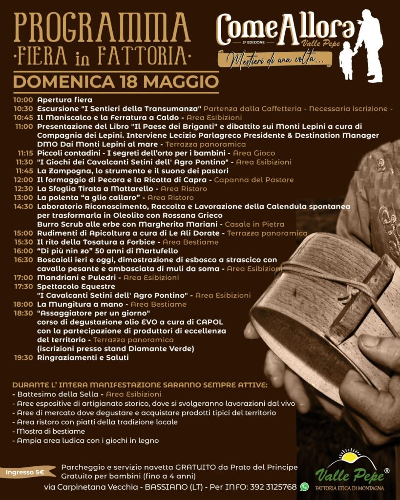 COME ALLORA BASSIANO VALLE PEPE