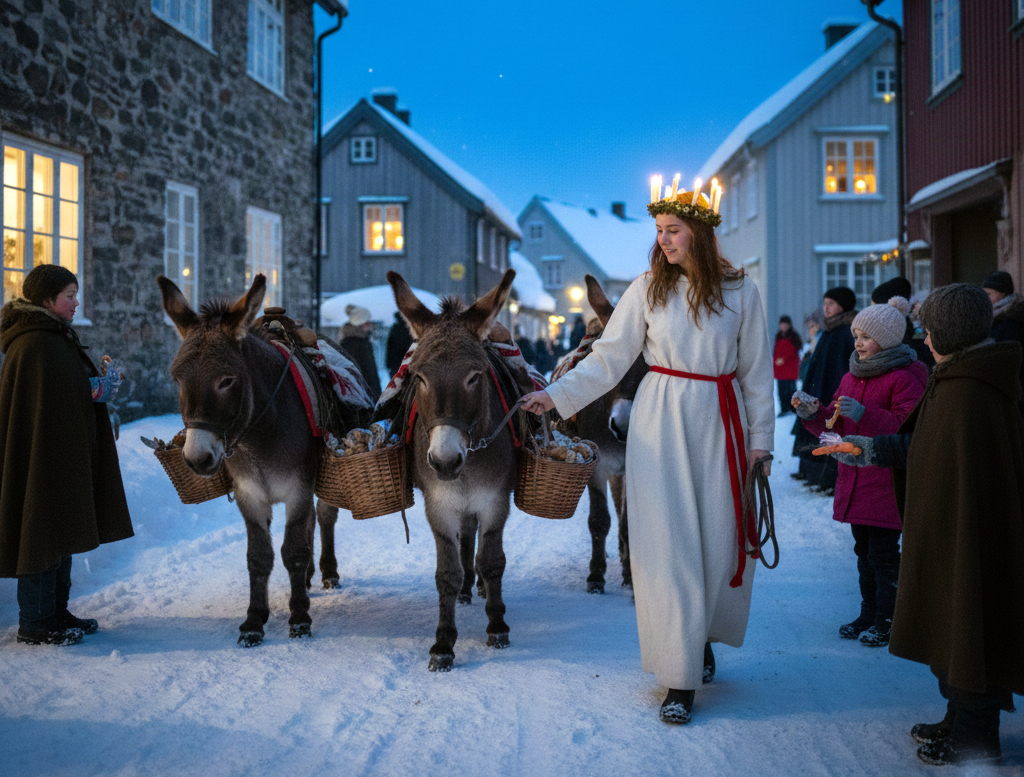 SANTA LUCIA E L'ASINELLO: LE RADICI RURALI DELLA NOTTE PIÙ LUNGA DELL’ANNO